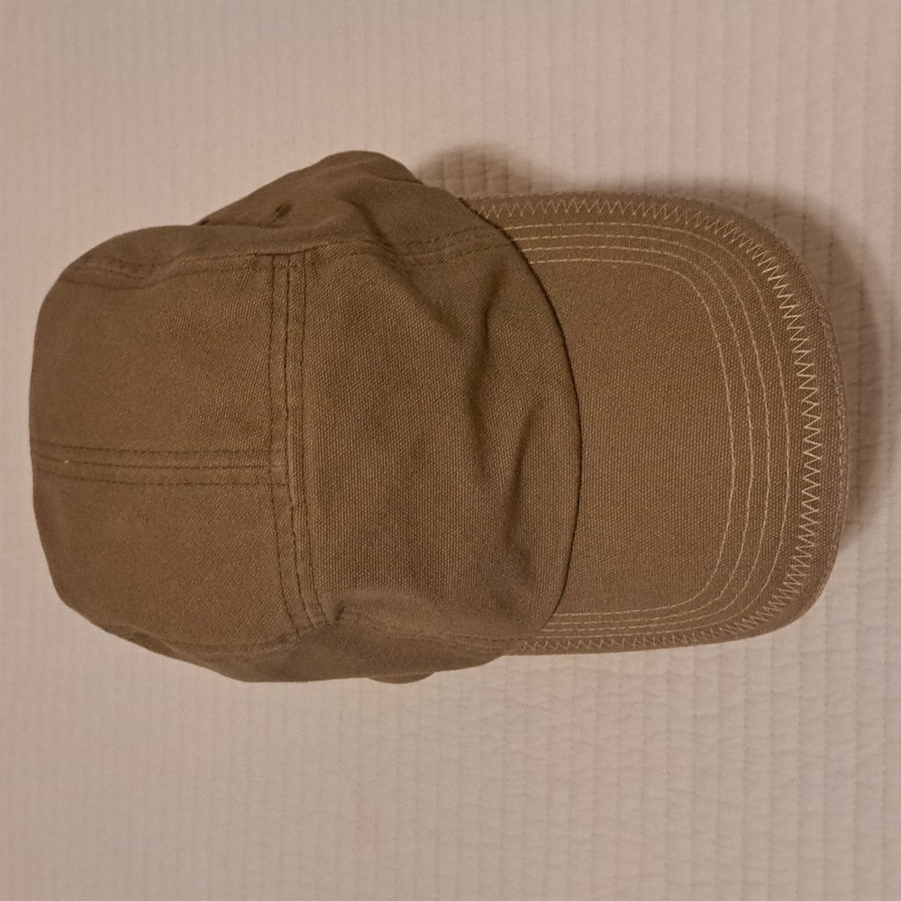 LL Bean 100% Cotton Canvas Cap, Old School Sporting Style, Khaki/Green, NWOT